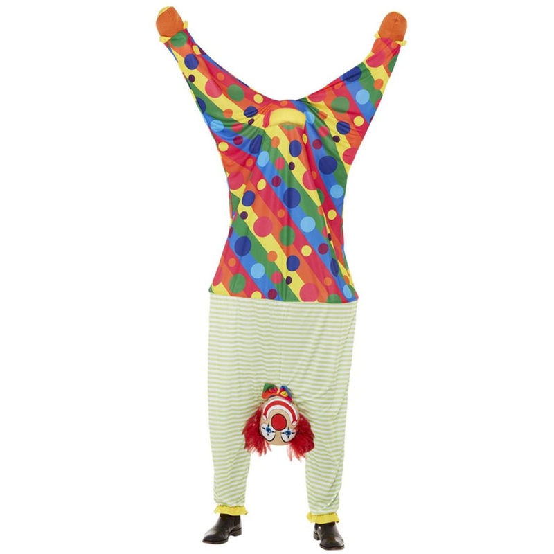 Handstand clown men's costume