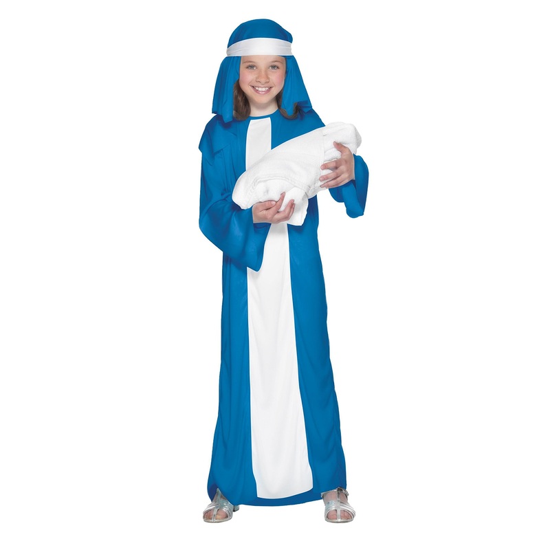 Maria nativity play costume for children S