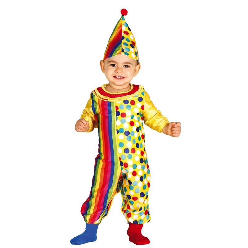 Mini clown costume for toddlers