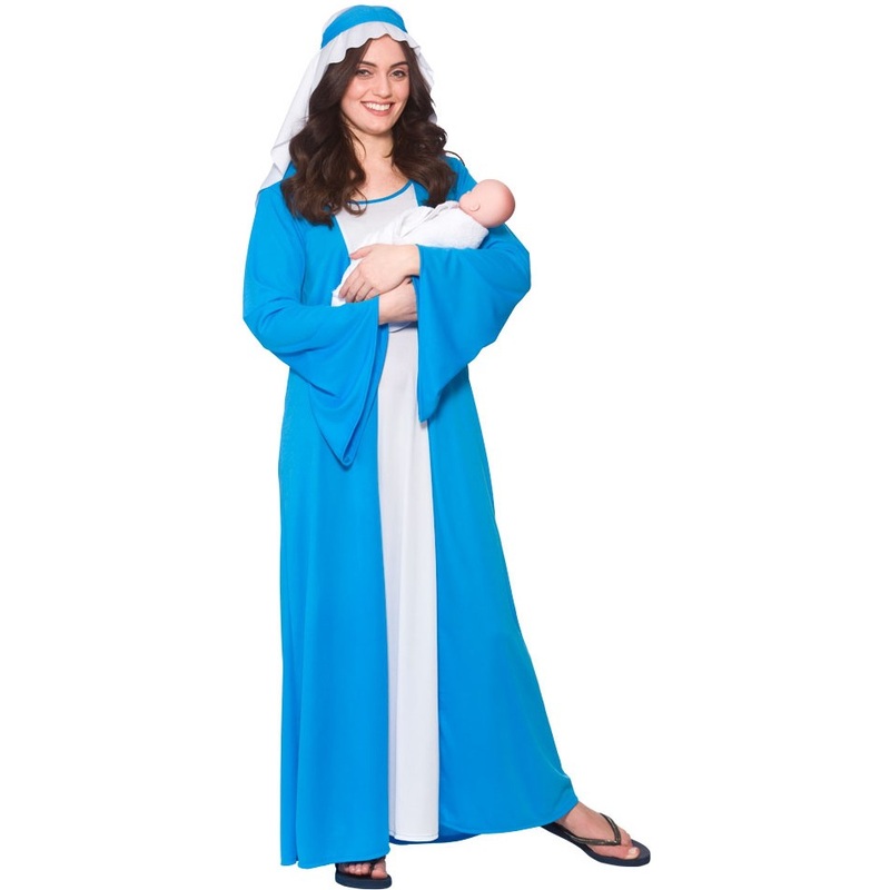 Virgin Mary ladies costume S-M