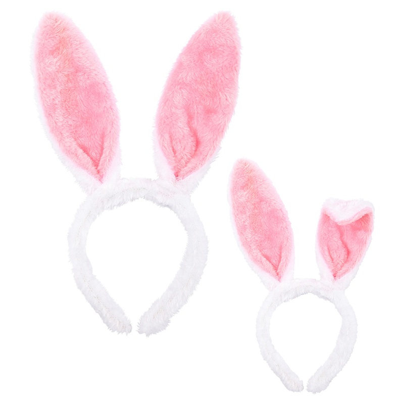Bunny plush rabbit ears pink