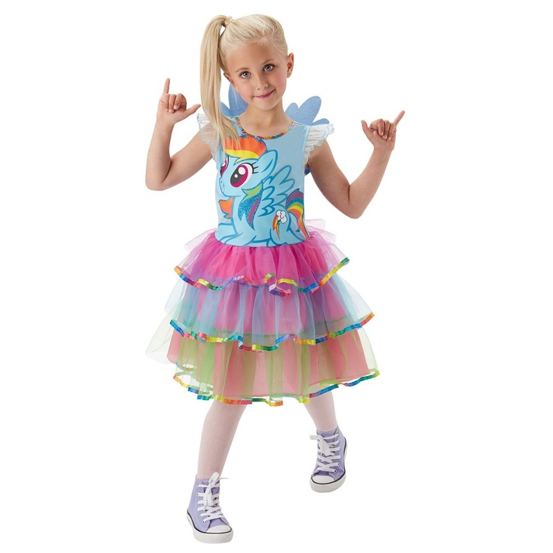 Colorful My Little Pony kids costume S