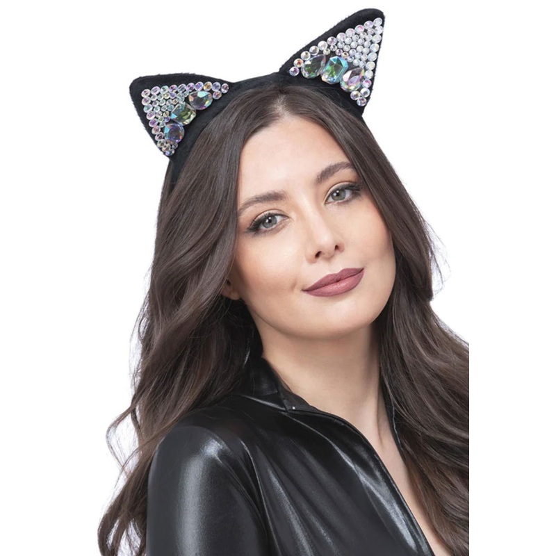 Glamor cat headband for women