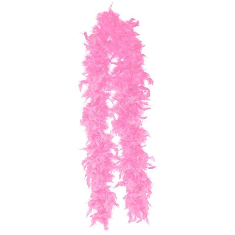 Pink feather boa Hollywood 1.8m