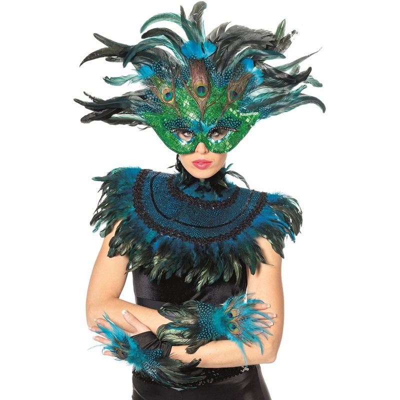 3 piece peacock set