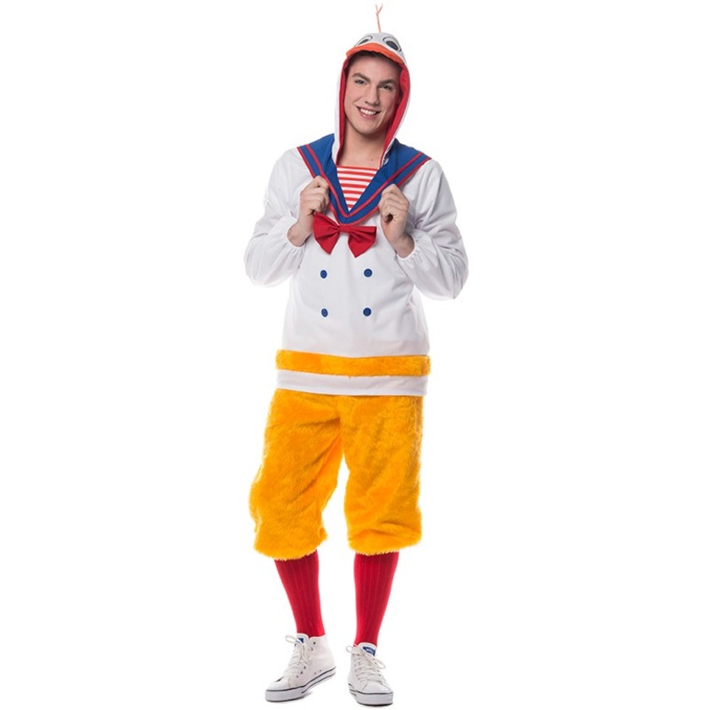 Colorful duck costume with bow tie for men 46