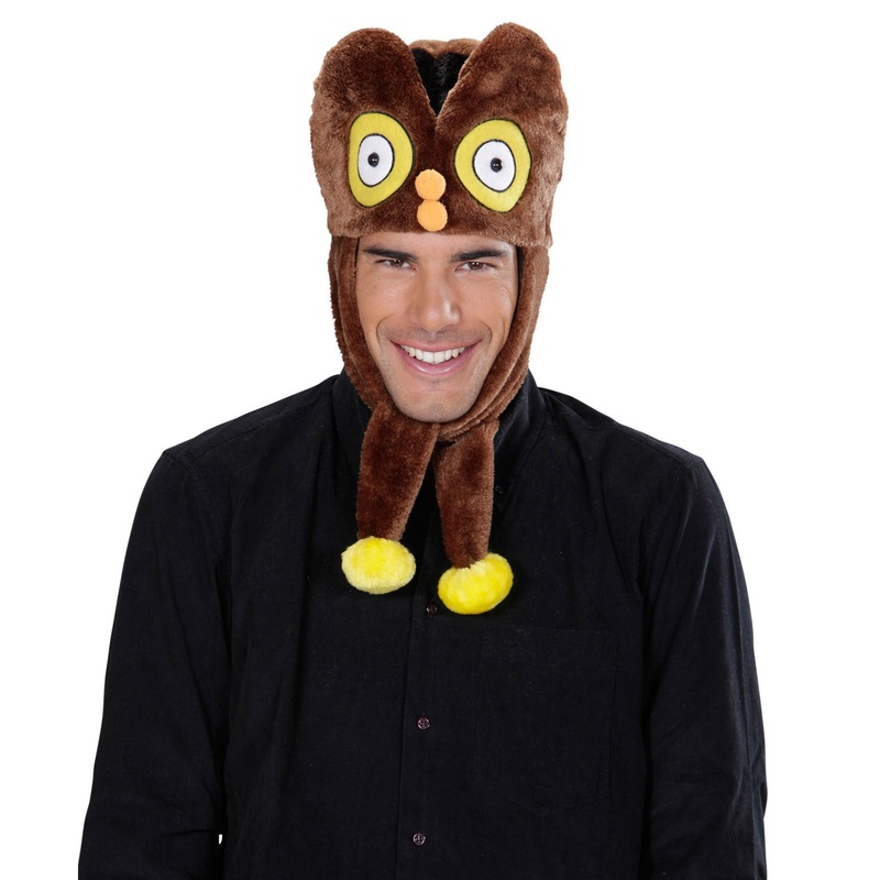 Cozy Huschu owl hat