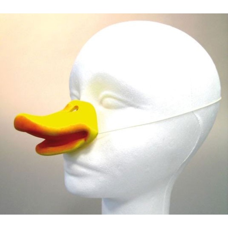 Duckbill rubber band nose