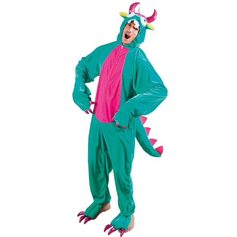 Funny dino plush costume