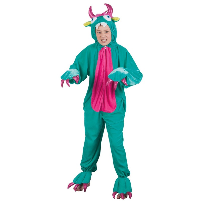 Plush monster Grunchy kids overall