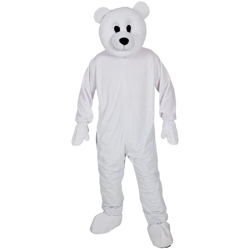 Polar bear mascot