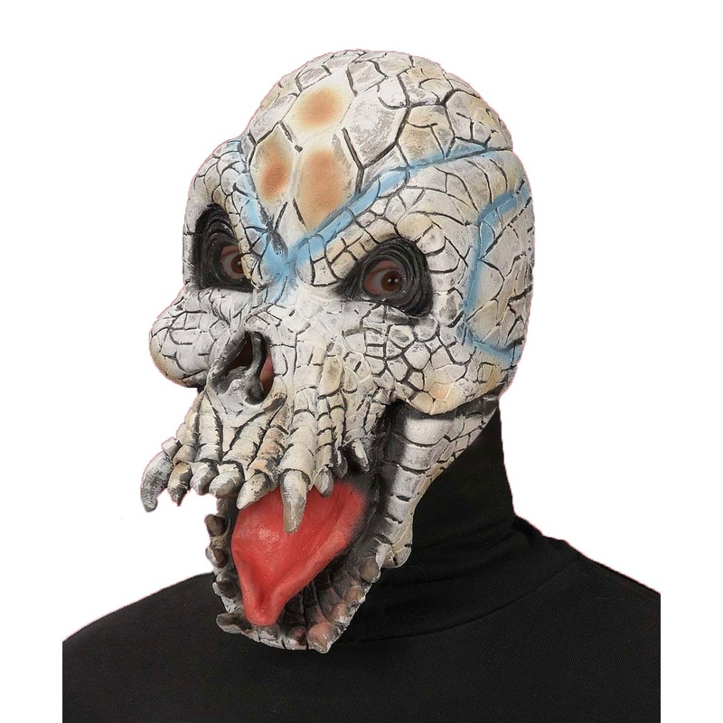 Spooky reptile mask