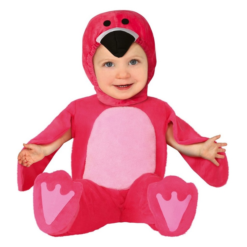 Sweet flamingo costume for babies 80-86