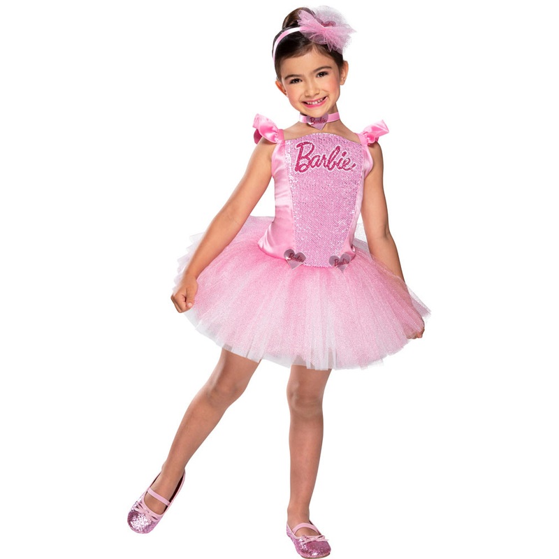 Ballerina Barbie girl costume