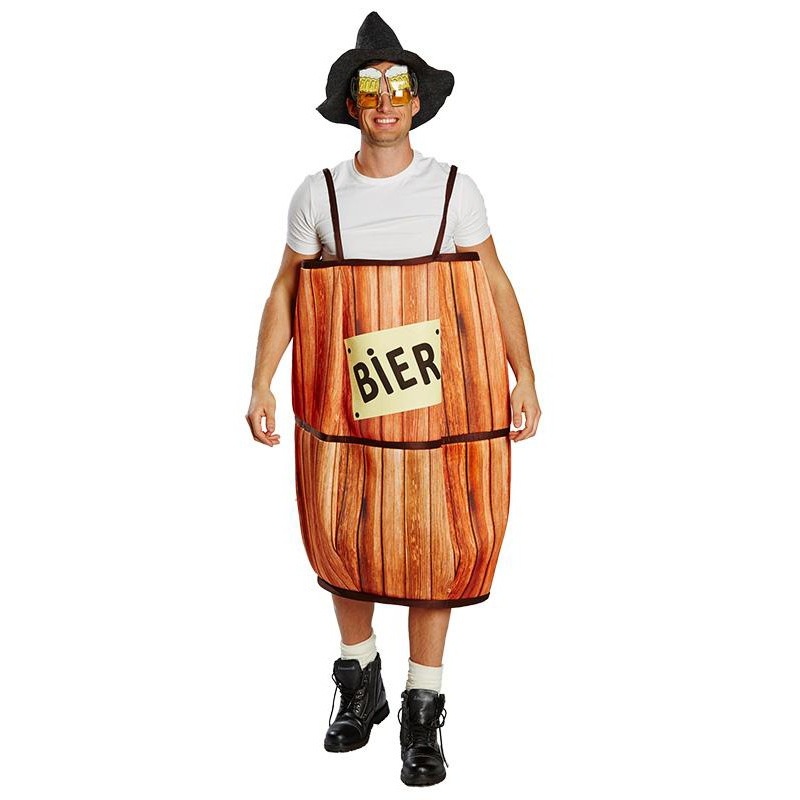 Beer barrel party costume