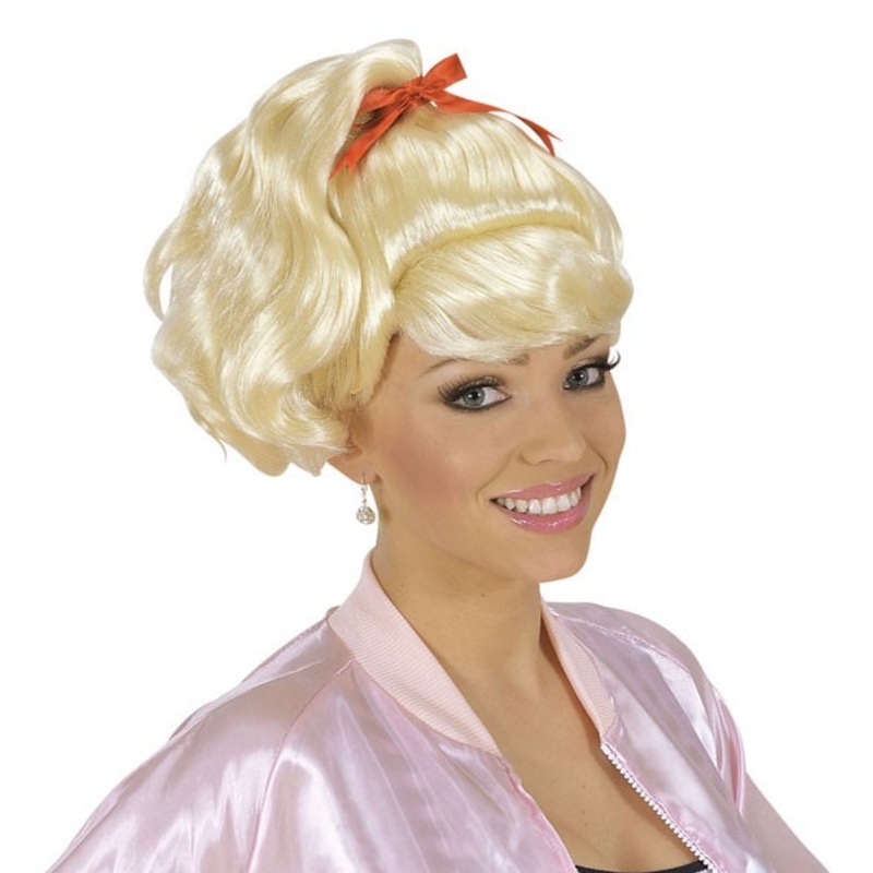 Blonde Peggy Rockabella wig for women