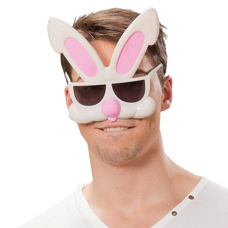 Funny party glasses bunny