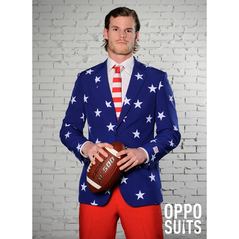 OppoSuits party suit Stars and Stripes 46