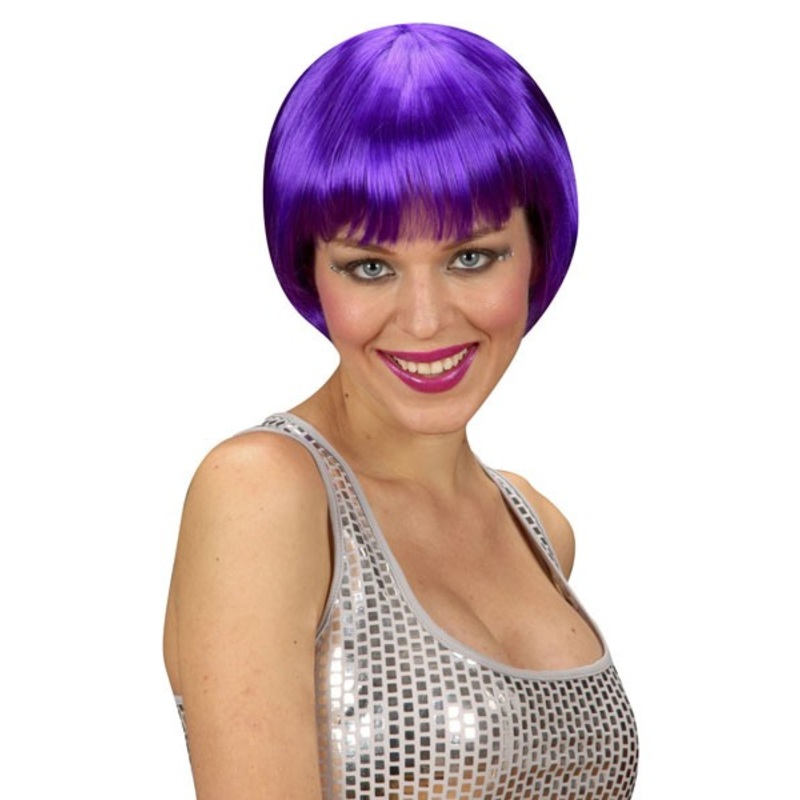 Patrice pagenschnitt wig in purple