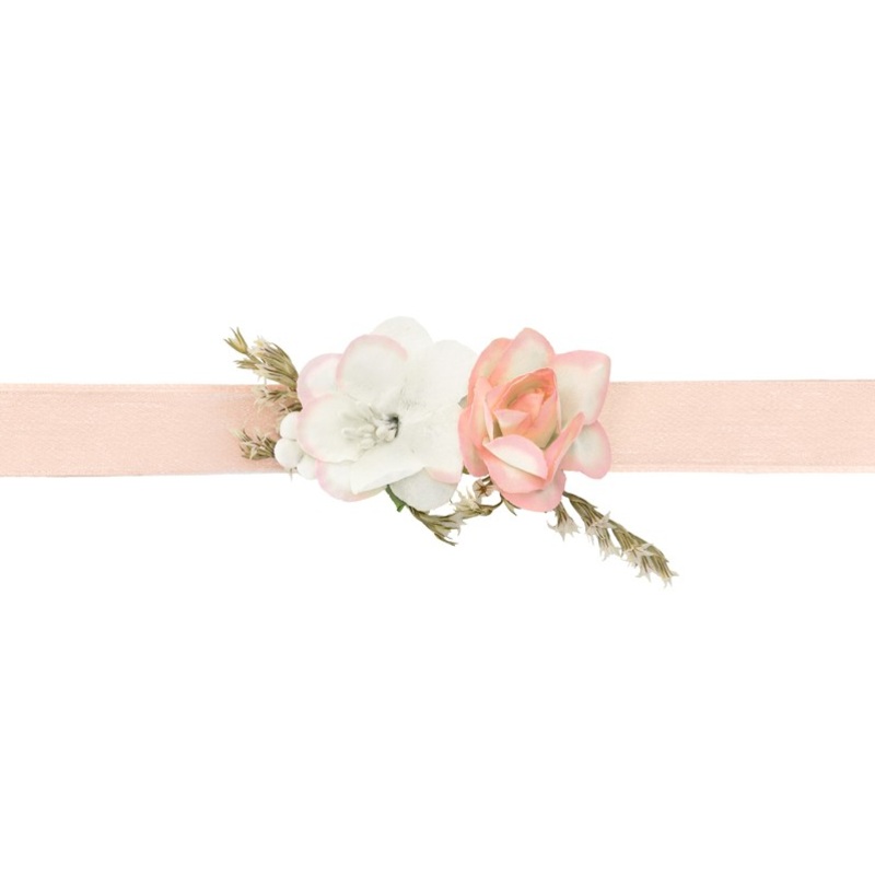 Peach Boho Bangle