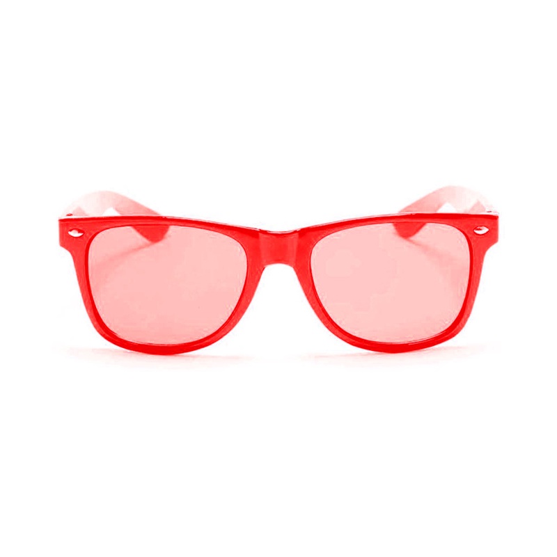 Retro sunglasses in red