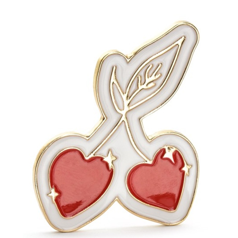 Sweet Cherry Brooch 3 x 4cm