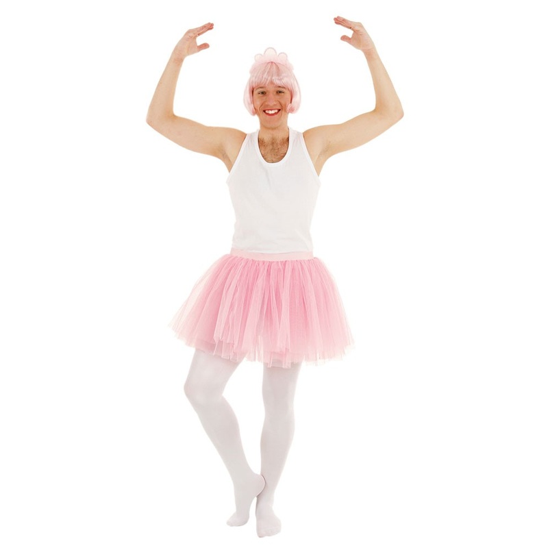 Tulle skirt in pink