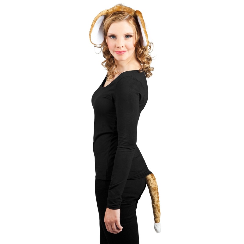 2-piece dog costume set for adults and children