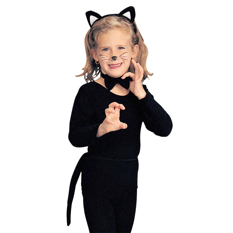 Black kids cats set 3 pieces