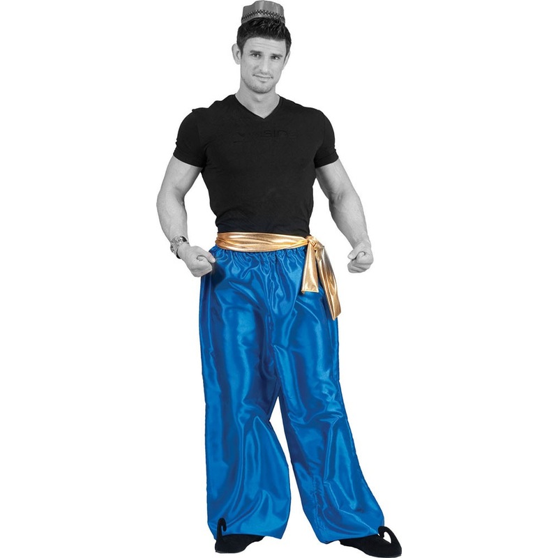 Blue Aladdin pants