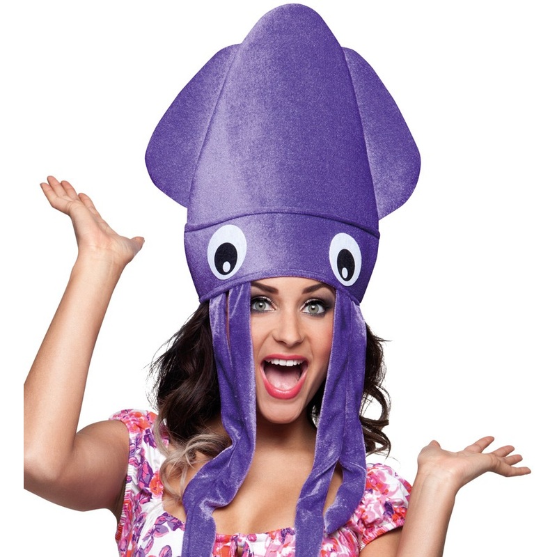 Crazy Tinti Squid Hat In Purple