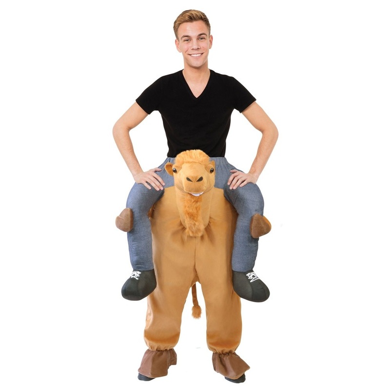 Desert rider piggyback costume