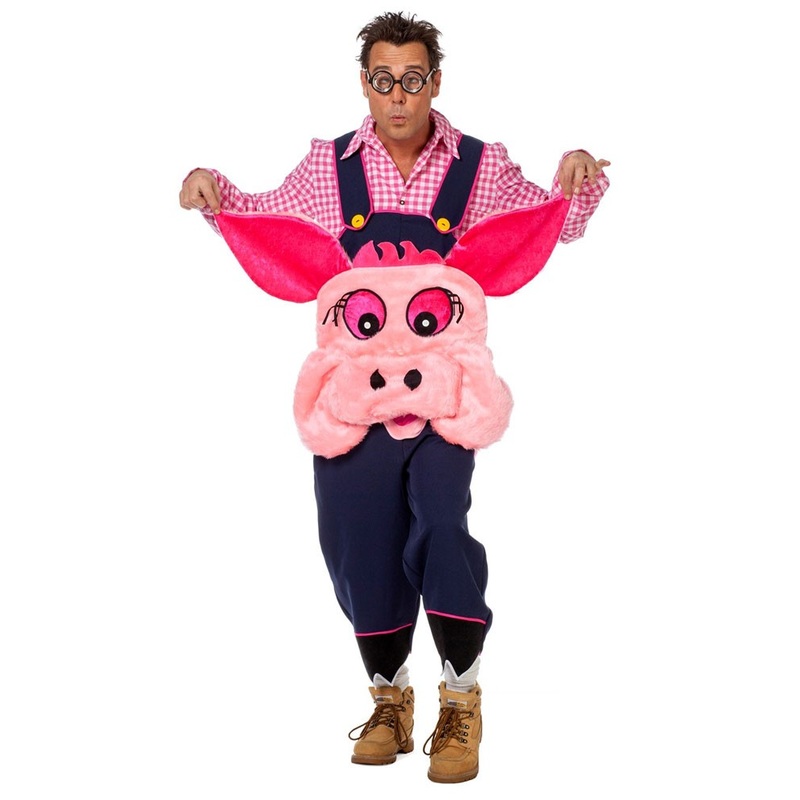 Frederik pig dungarees 48