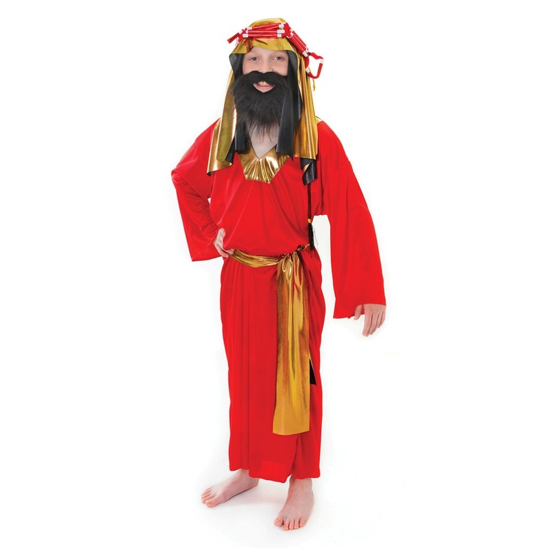 Holy King Melchior Nativity Play Costume S