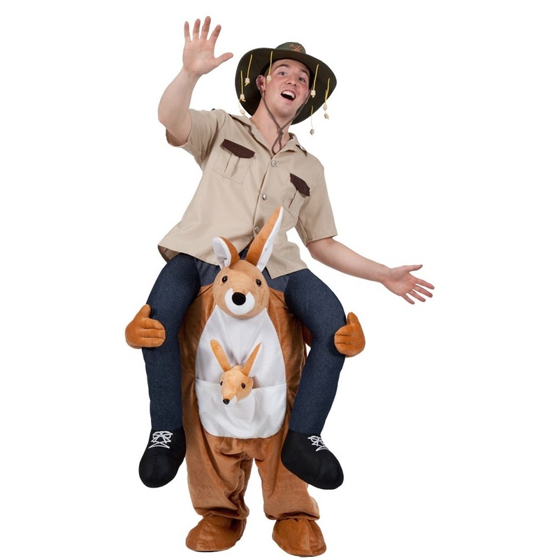 Kangaroo Ranger Piggyback Costume