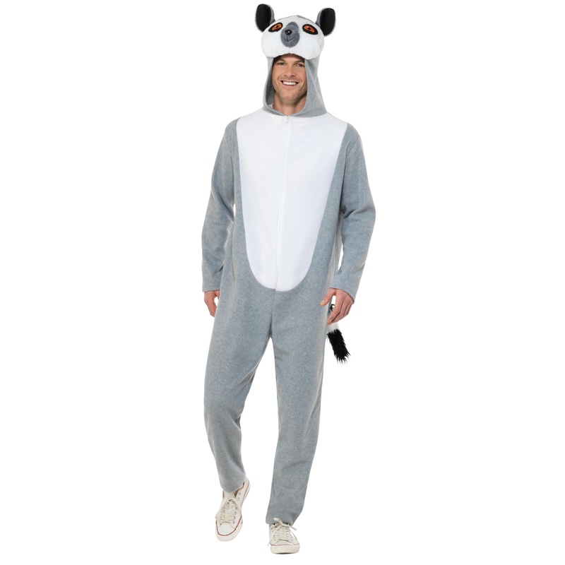 Lemur Julian plush costume unisex M