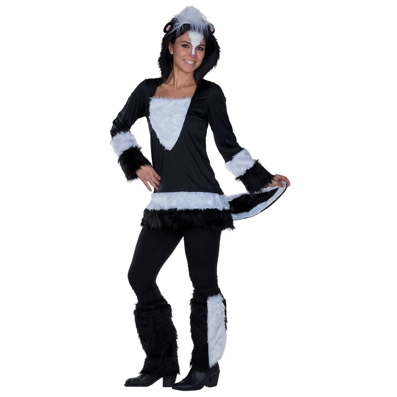 Naughty skunk ladies costume 34