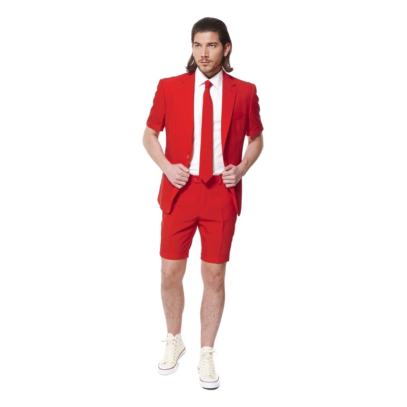 OppoSuits summer suit Red Devil 46