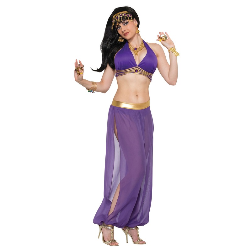 Purple harem ladies blouse