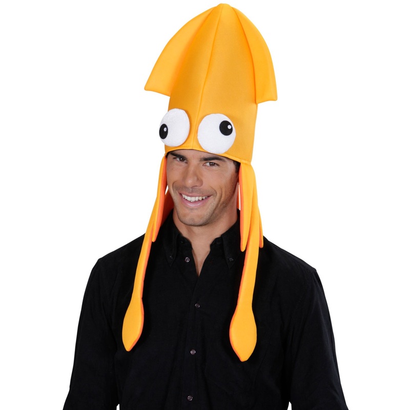 Squid Squid Hat Orange