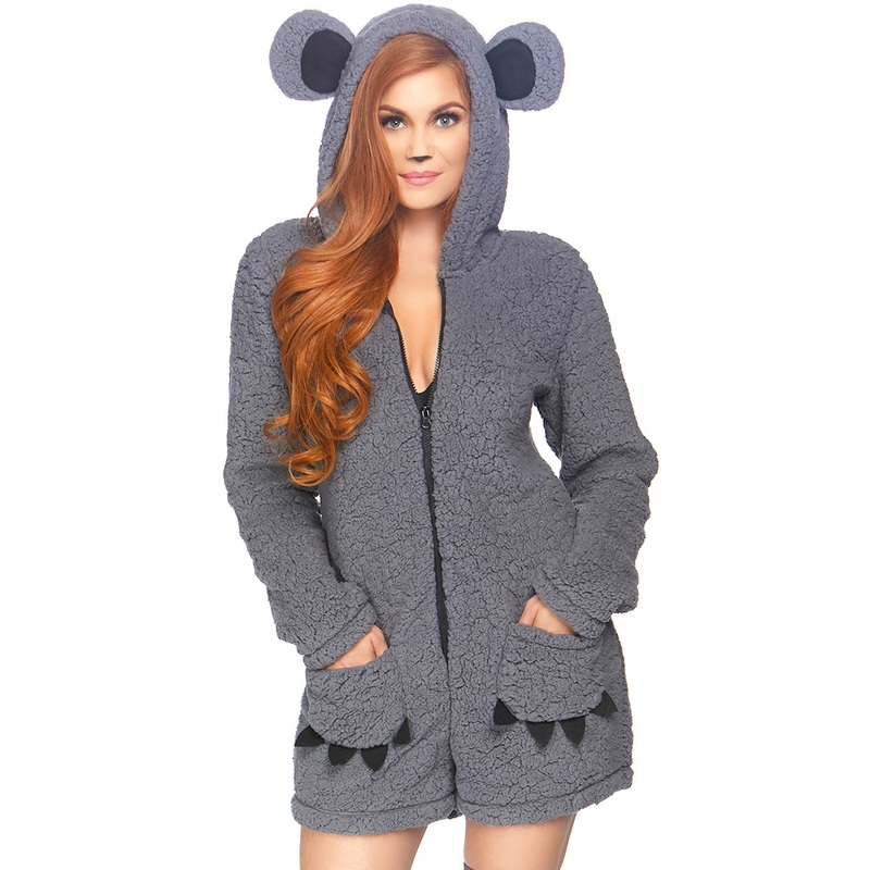 Sweet Koala ladies plush costume S