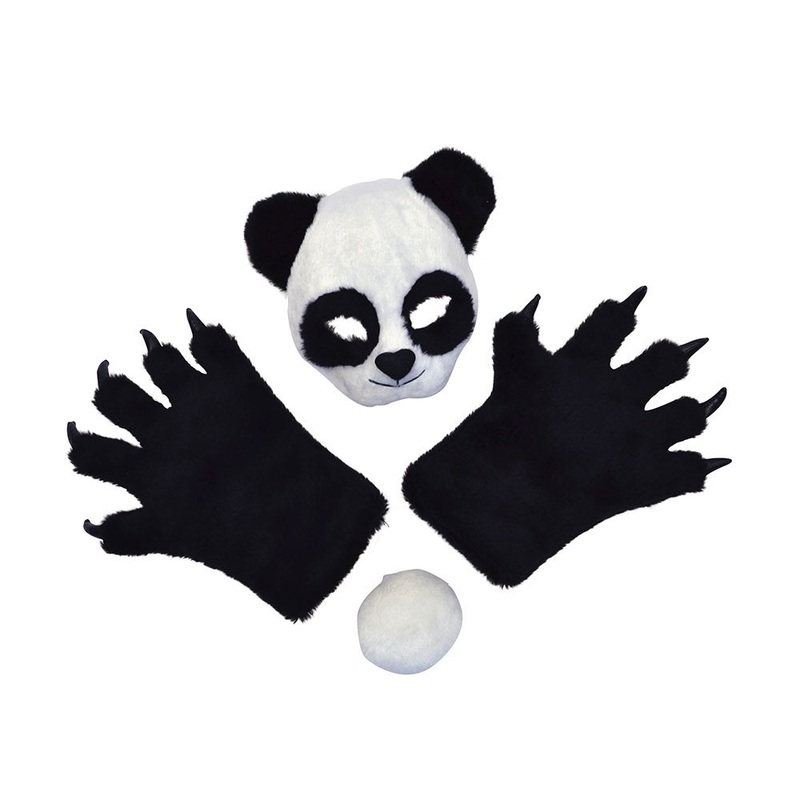 Sweet panda costume set 3 pieces
