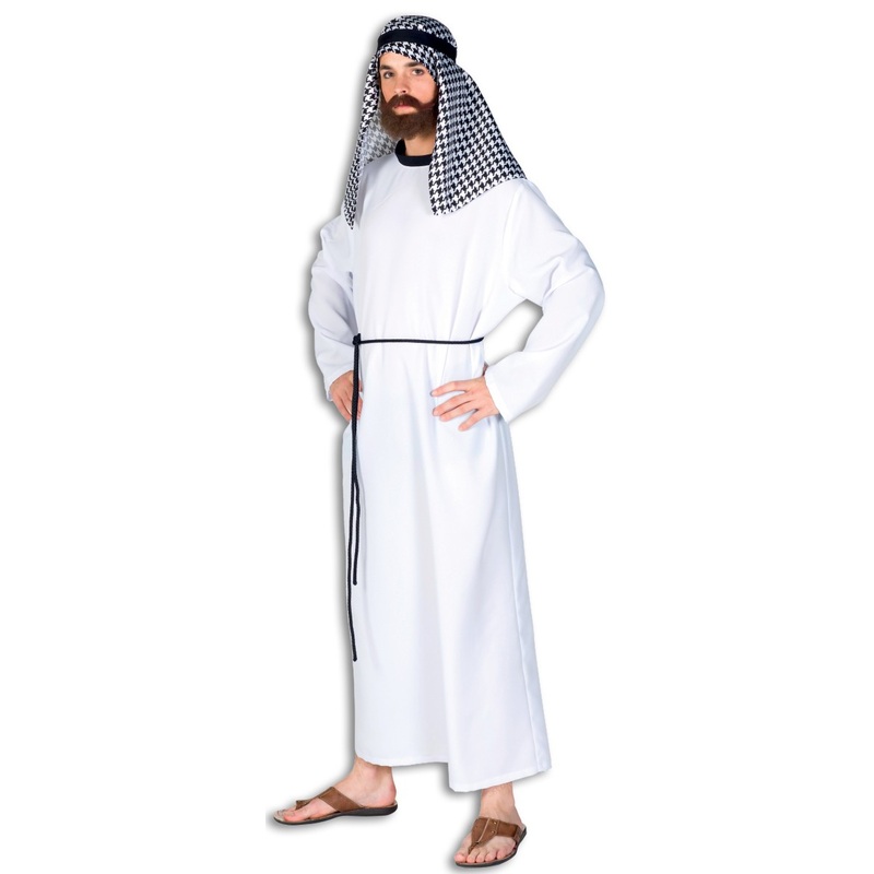 White sheikh men's costume 48-50