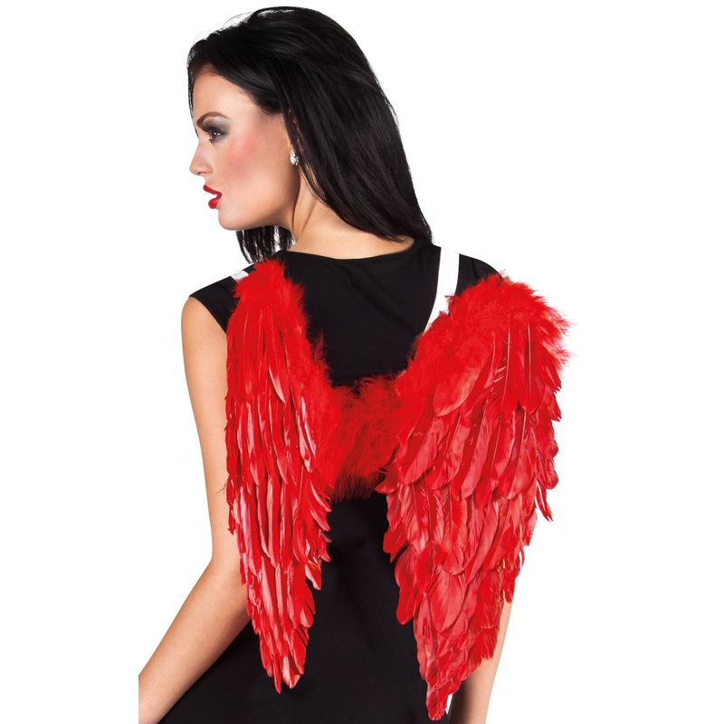 Devil wings red