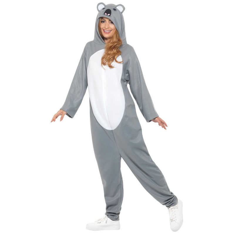 Fluffy koala costume for adults M