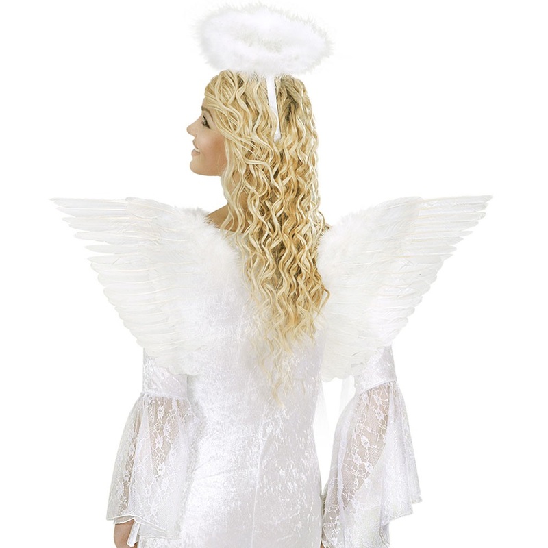 Magical angel wings white 71 x 45cm