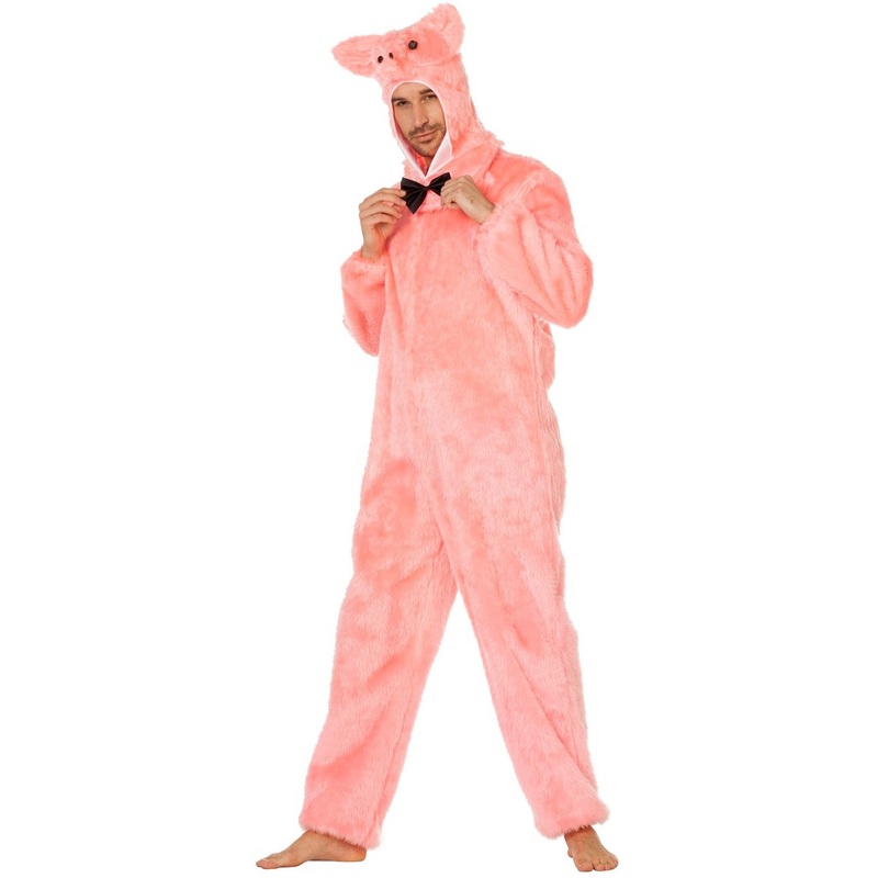 Sven pig plush costume for men 50