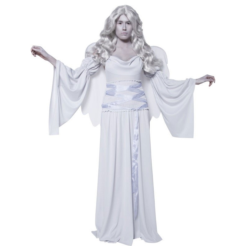 White angel of redemption gothic ladies costume M
