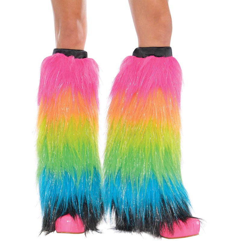 80s neon leg warmers