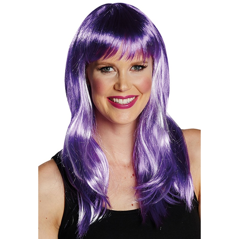 Lively steps ladies wig violet